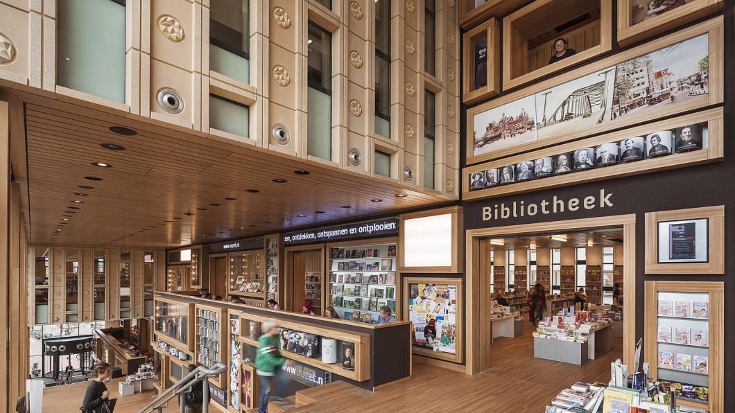 Rozet Arnhem Afbeeling van het interieur van het Rozet in Arnhem