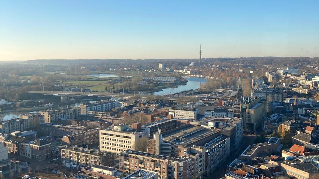 een bovenaanzicht van arnhem